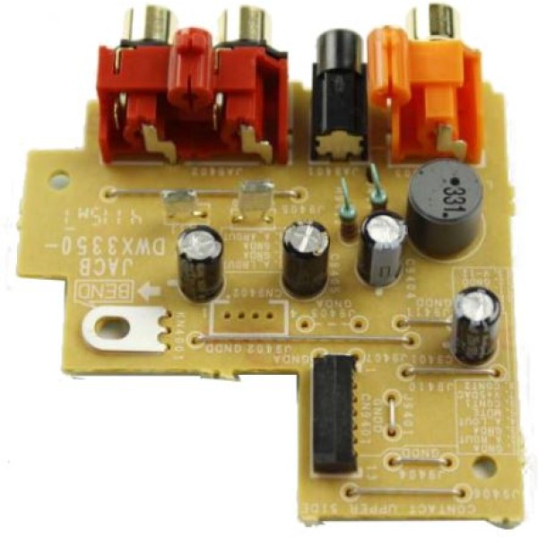 Pioneer - DWX3350 - Output PCB, RCA-uitgang