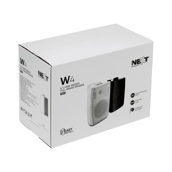 Next Audiocom - W4 black (pair)
