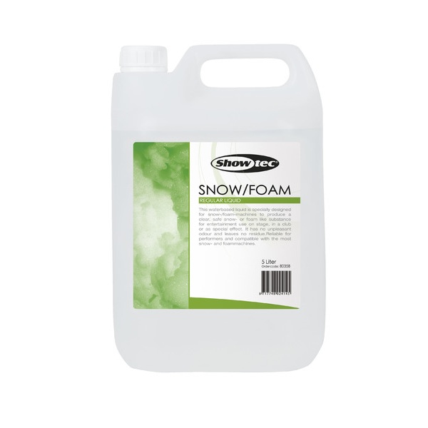 Showtec - Snow/Foam gebruiksklare vloeistof 5 Liter