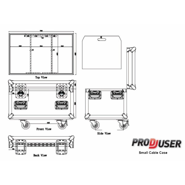 Prodjuser - Small Cable Case