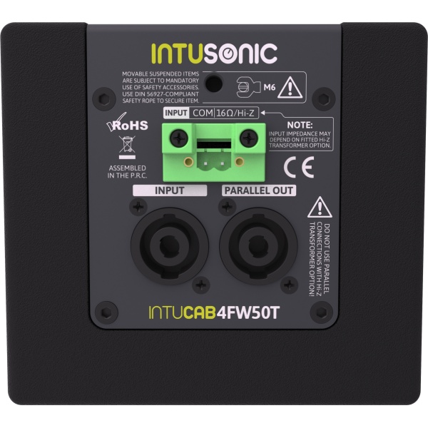 Intusonic IntuCab™ 4FW50T (LoZ Black) [UV-NPC] SC
