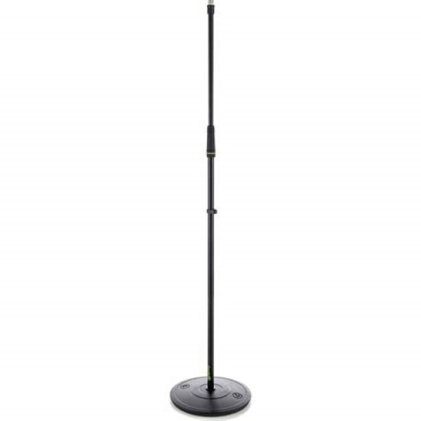 Gravity MS 23 - Microphone Stand with Round Base, Black