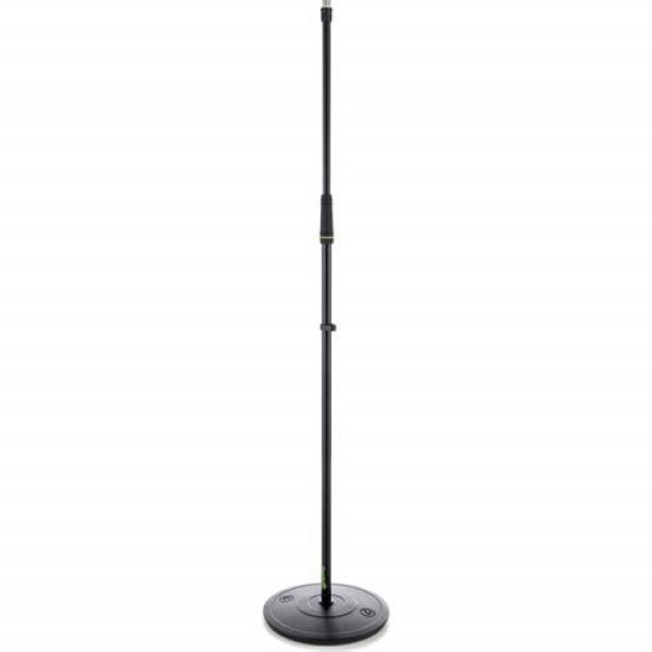 Gravity MS 23 - Microphone Stand with Round Base, Black