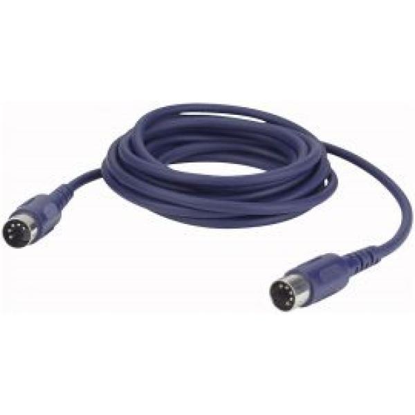 Midi Cable Moulded Conn. 3 mtr DIN 5p 3-pins connected
