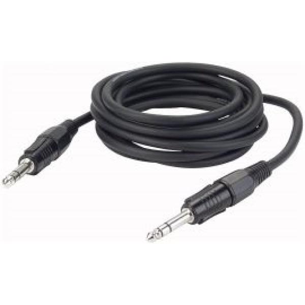 Stereo Jack/Stereo Jack 1,5mtr Mic/linecable