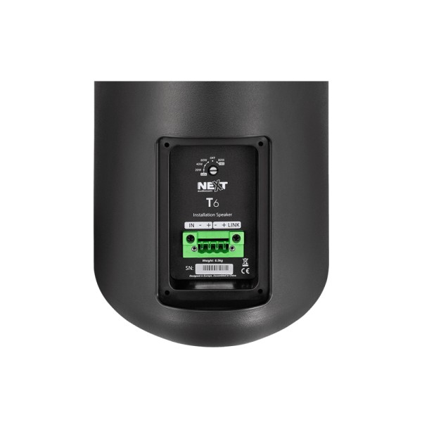 IP65 6.5" Passive Speaker, Black (Pair)