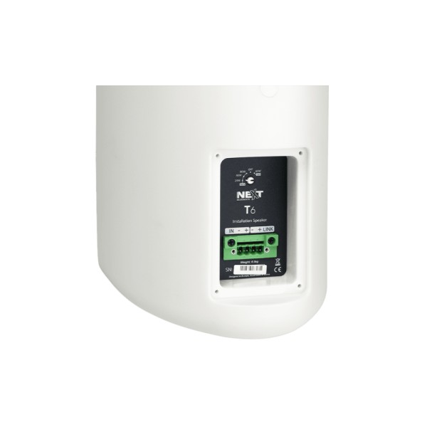 IP65 6.5" Passive Speaker, White (Pair)