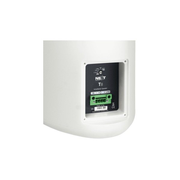 IP65 8" Passive Speaker, White