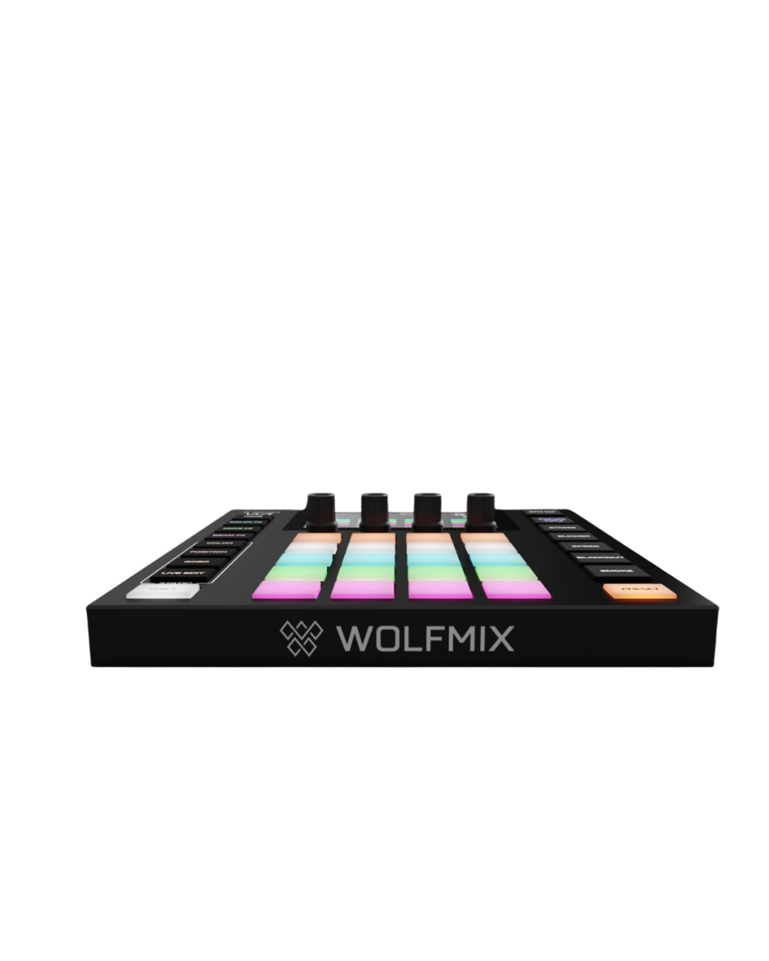 WOLFMIX W1 MK2, standalone DMX performance controller