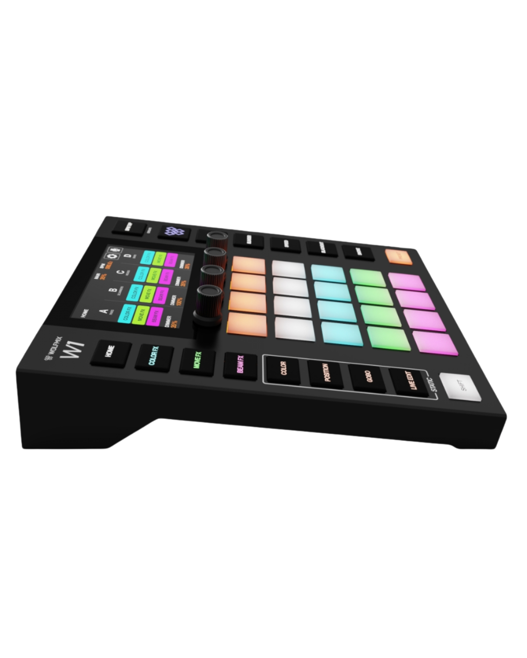 WOLFMIX W1 MK2, standalone DMX performance controller