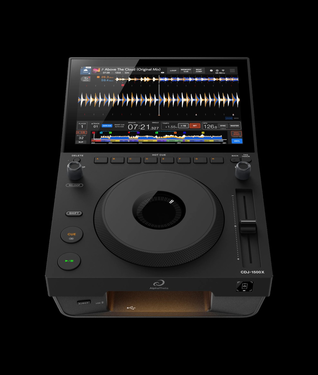 AlphaTheta CDJ-1500X DJ Media Player